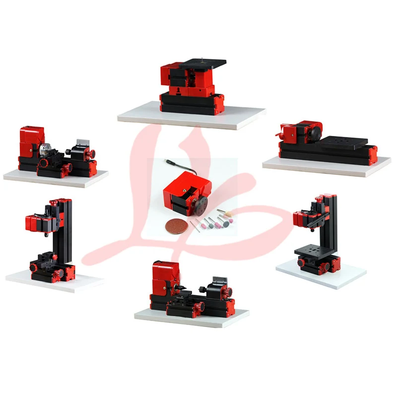 Russia tax-free shipping Z6000 mini lathe 6 In 1 Kit jigsaw wood turning lathe metal lathe milling drilling sanding machine
Russia tax-free shipping Z6000 mini lathe 6 In 1 Kit jigsaw wood turning lathe metal lathe milling drilling sanding machine