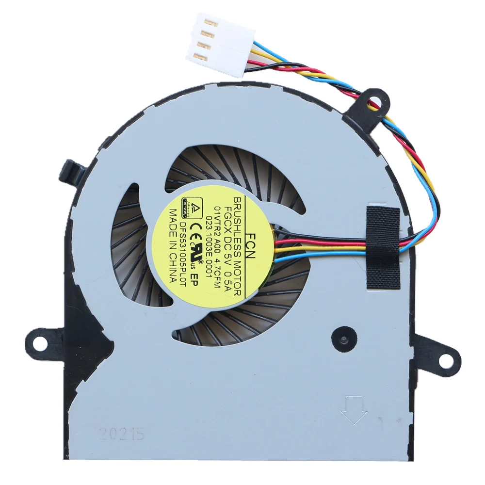 Новый FCN FGCX для Dell Aio 20 3055 22 3263 24 3455 3459 Вентилятор охлаждения ЦП|Кулеры и системы