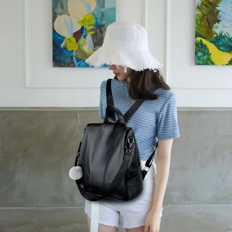 2019 new fashion PU leather backpack personality ladies street tide package CPQ125
2019 new fashion PU leather backpack personality ladies street tide package CPQ125
