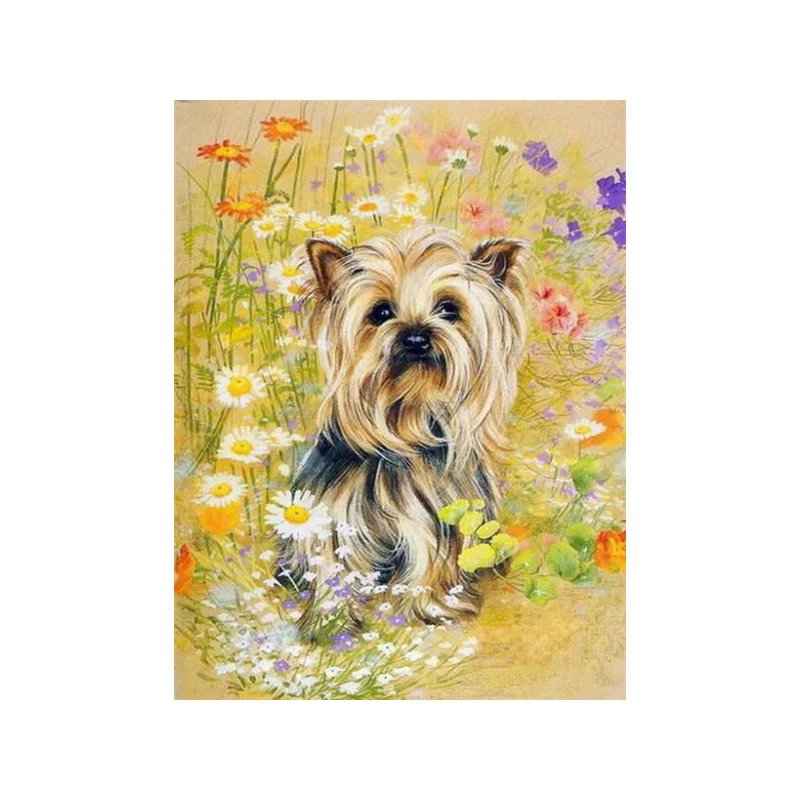 Handmade Diamond Mosaic 5D Diy Diamond Painting Full Square / Round Diamond Embroidery Yorkshire Terrier Rhinestones Decor TY37
Handmade Diamond Mosaic 5D Diy Diamond Painting Full Square / Round Diamond Embroidery Yorkshire Terrier Rhinestones Decor TY37