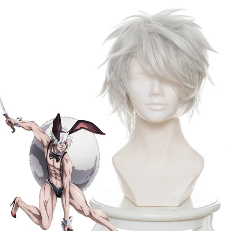 Anime Juni Taisen Zodiac War Cosplay Wigs Usagi Cosplay Heat Resistant Synthetic Wig Hair Halloween Carnival Party Juuni Taisen
Anime Juni Taisen Zodiac War Cosplay Wigs Usagi Cosplay Heat Resistant Synthetic Wig Hair Halloween Carnival Party Juuni Taisen