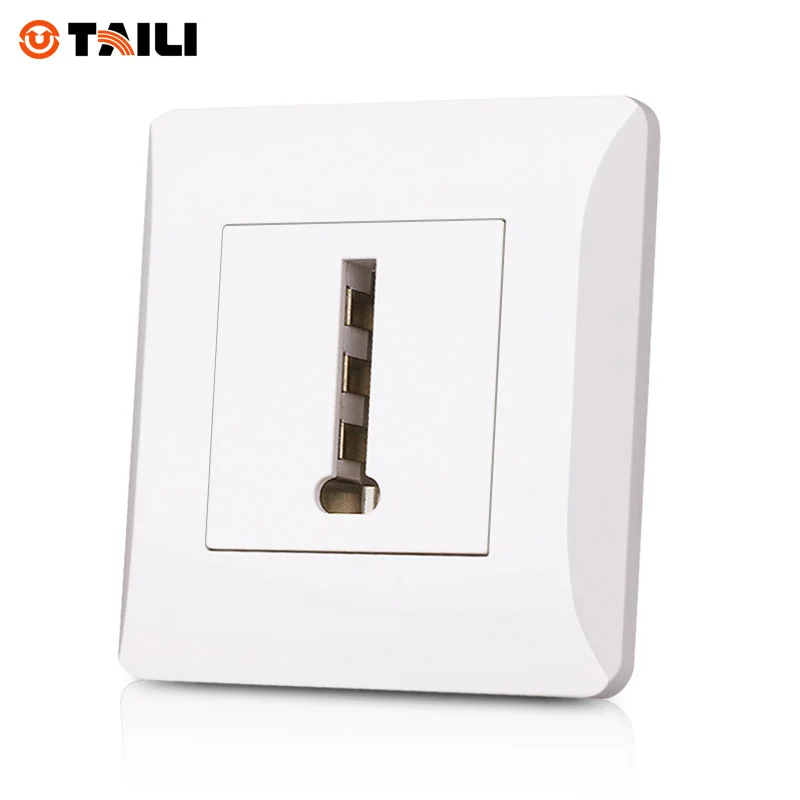 TAILI настенная розетка стандарта ЕС французская телефонная ТЕЛ TL0620|eu socket plug|french wall