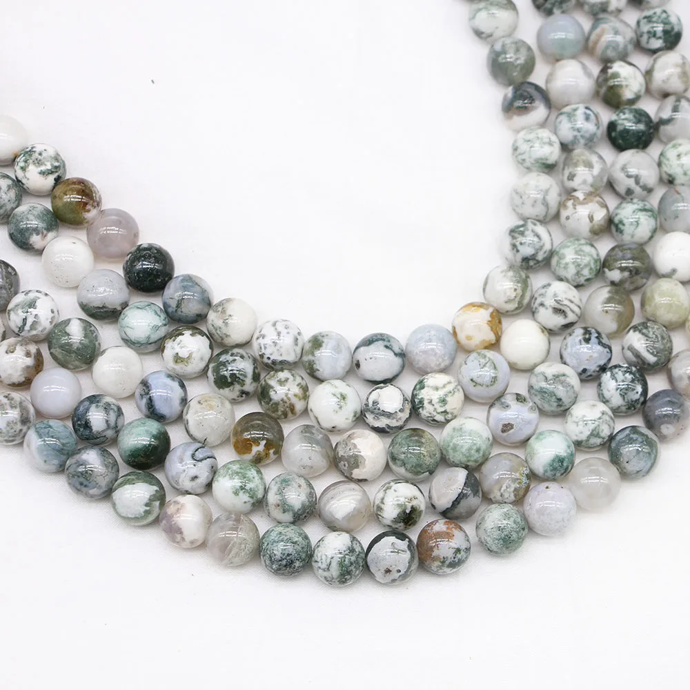 1Strand/Lot 4-12mm Natural Stone Tree Agates Bead Round Smooth Loose Spacer Beads Bracelet for DIY Jewelry Making Findings
1Strand/Lot 4-12mm Natural Stone Tree Agates Bead Round Smooth Loose Spacer Beads Bracelet for DIY Jewelry Making Findings