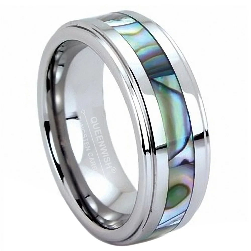 Обручальные кольца для мужчин обручальные из карбида вольфрама 8 мм с