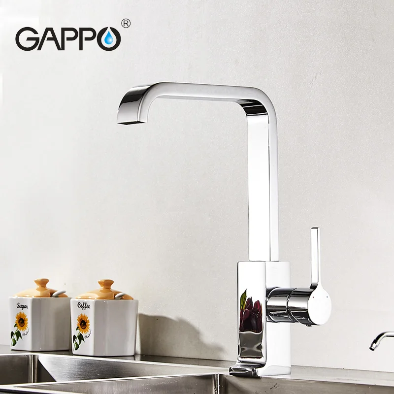 Фото Смеситель для питьевой воды Gappo g4004 элегантный хромированный - купить