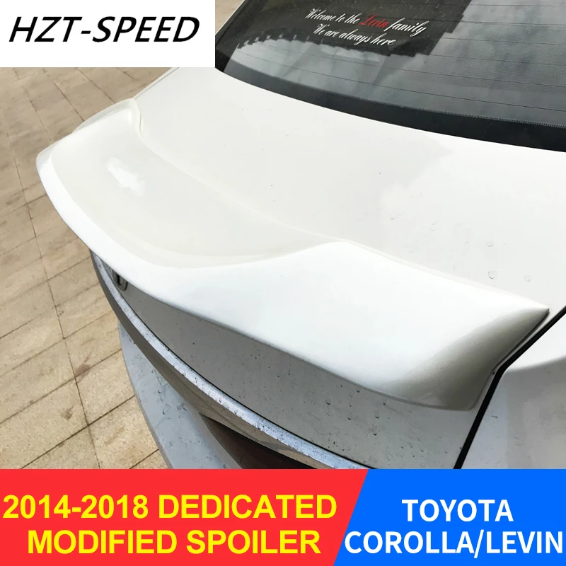 2014 - 2018 модифицированный спойлер для TOYOTA COROLLA 1,2 t, Левин, двойной двигатель, задний спойлер из полимерного волокна для TOYOTA
2014 - 2018 модифицированный спойлер для TOYOTA COROLLA 1,2 t, Левин, двойной двигатель, задний спойлер из полимерного волокна для TOYOTA