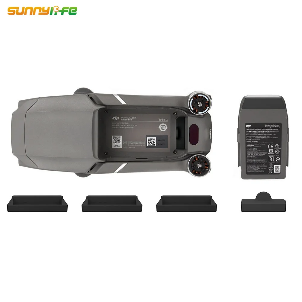 4 IN 1 Drone Body &Battery Charging Port Protector Silicone Cover Cap Dust-proof for DJI MAVIC 2 PRO & ZOOM Drone Accessories
4 IN 1 Drone Body &Battery Charging Port Protector Silicone Cover Cap Dust-proof for DJI MAVIC 2 PRO & ZOOM Drone Accessories