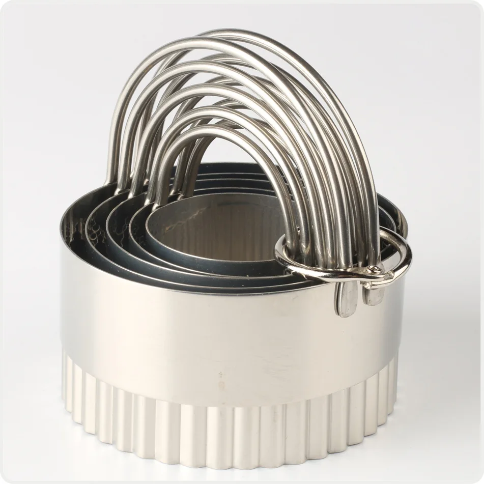 5pcs/lot Cookie Cutter Stainless Steel Round Cake Mold Star Biscuit Mould Fondant Cutting Pastry Cutter PJ 002
5pcs/lot Cookie Cutter Stainless Steel Round Cake Mold Star Biscuit Mould Fondant Cutting Pastry Cutter PJ 002