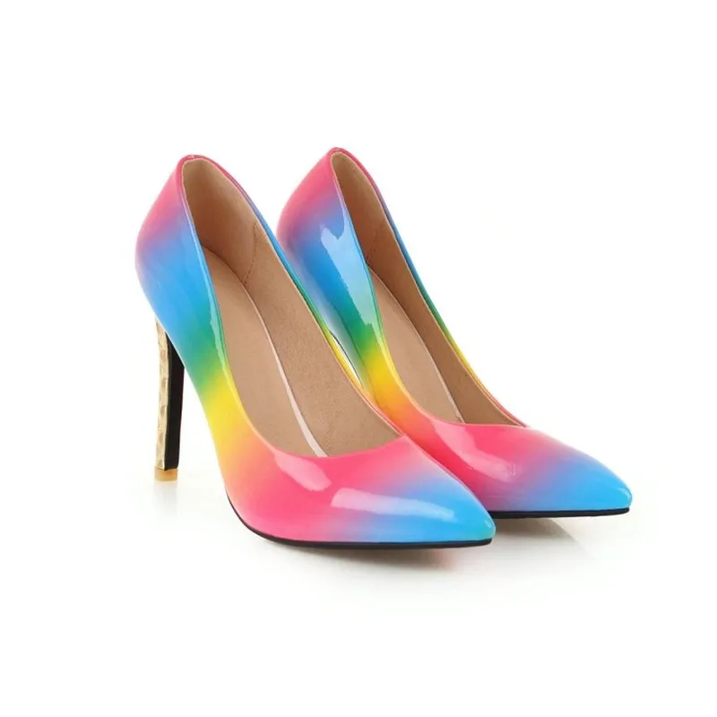 2019 Hot Sell Classic Women Shoes Pointed Toe Pumps Patent Leather Dress High Heels Boat Shoes Ladies Colorful High Heels
2019 Hot Sell Classic Women Shoes Pointed Toe Pumps Patent Leather Dress High Heels Boat Shoes Ladies Colorful High Heels