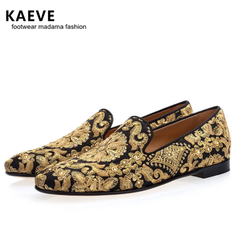 Fashion Men Hand-embroidered Canvas Casual Shoes Stud Crystal Gold Shoes Embroidery Shoes Comfort Men Loafers Floral Flats
Fashion Men Hand-embroidered Canvas Casual Shoes Stud Crystal Gold Shoes Embroidery Shoes Comfort Men Loafers Floral Flats