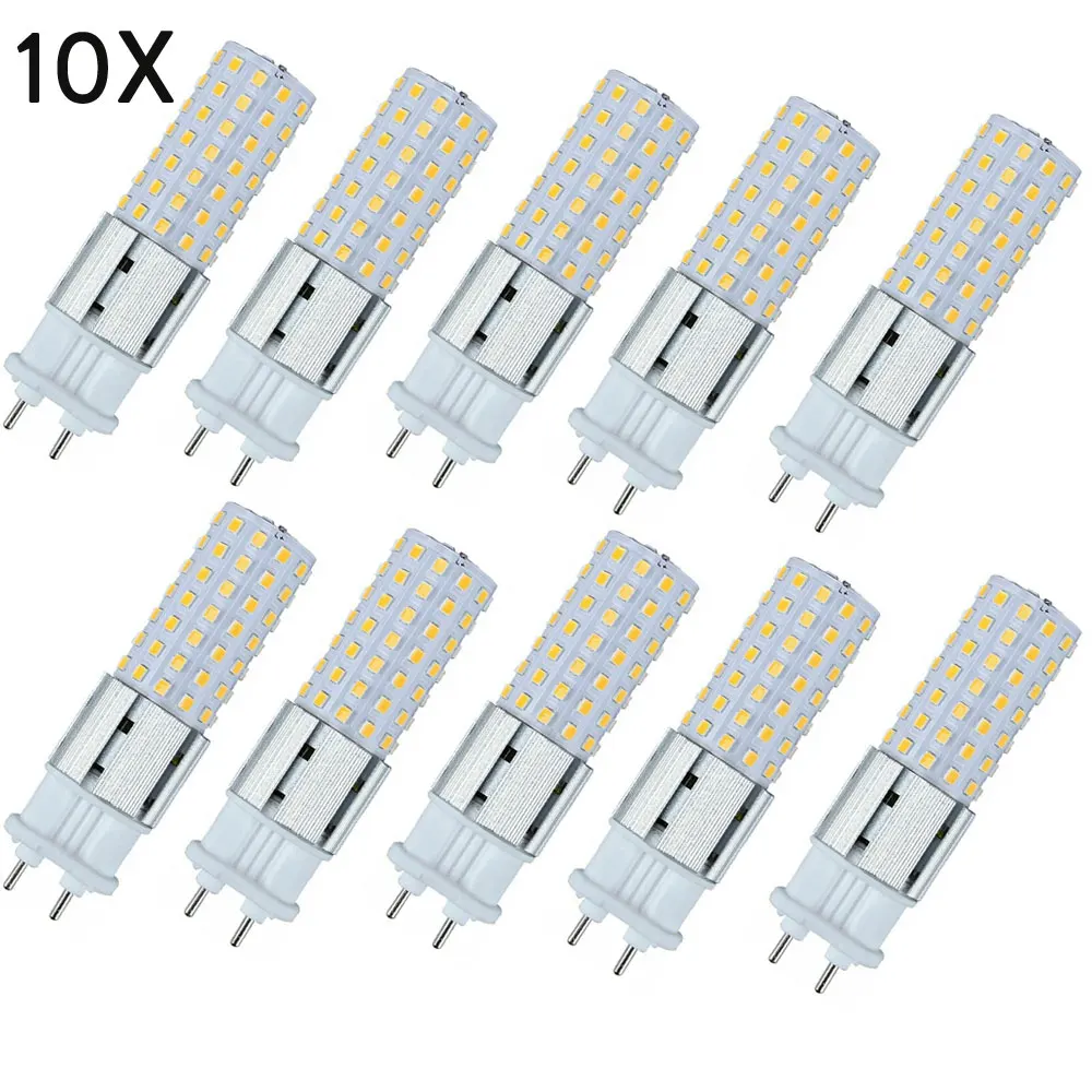 10Pcs G12 LED Light Bulbs 15W LED 96LEDs Bulb 150W G12 Incandescent Replacement Lights LED Corn Light Bulb for Street 85-265V
10Pcs G12 LED Light Bulbs 15W LED 96LEDs Bulb 150W G12 Incandescent Replacement Lights LED Corn Light Bulb for Street 85-265V