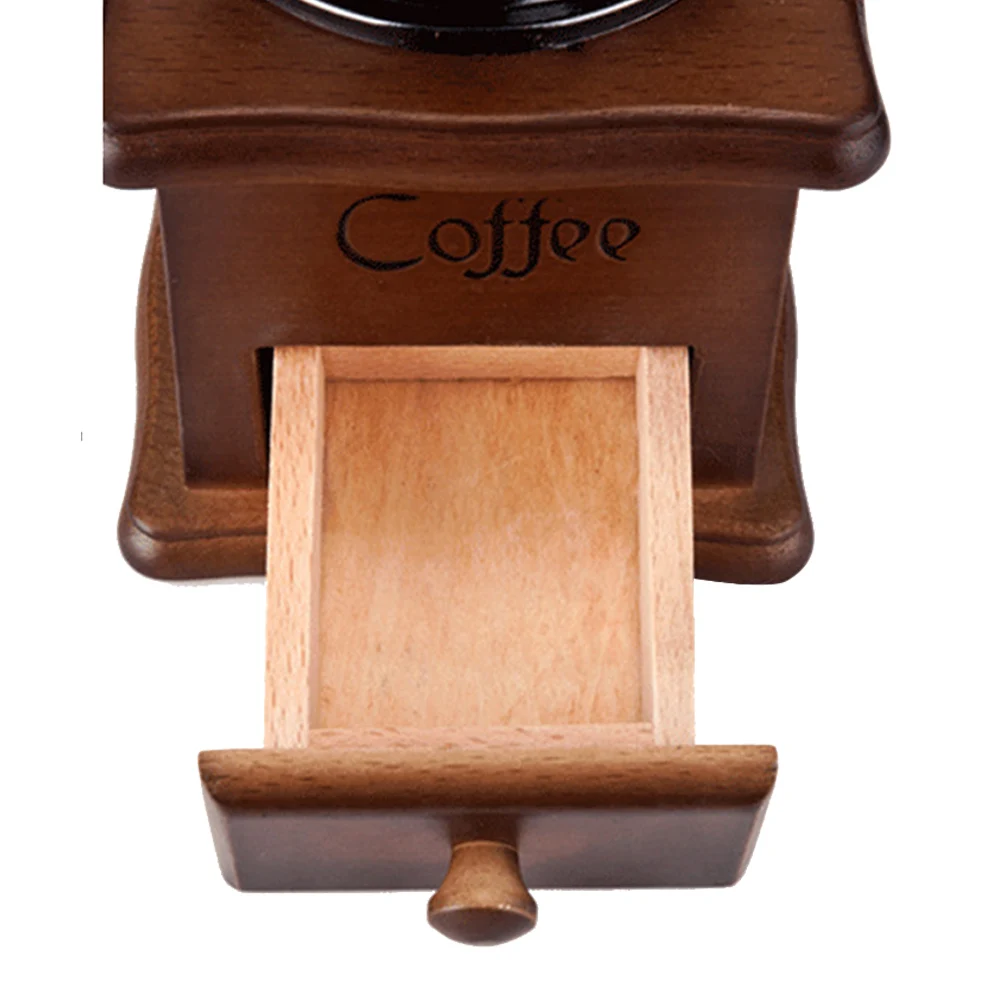 Кофемолка в стиле ретро деревянная и металлическая|coffee mill|coffee designcoffee grinder burr |