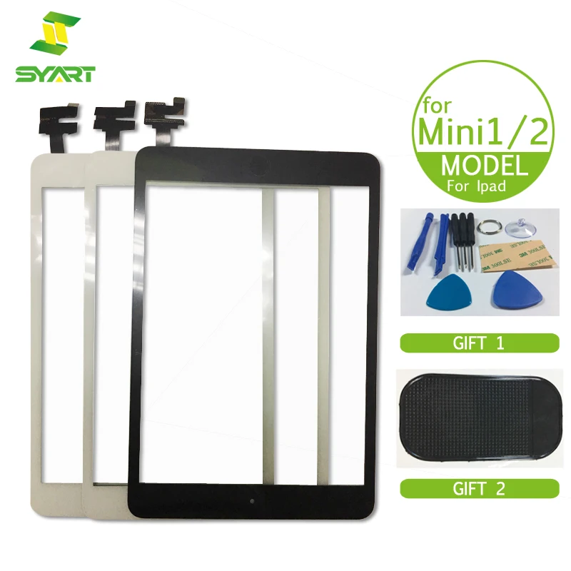 SYART Original adhesive For iPad mini 1 Touch Screen Digitizer with Home Button and IC cable Touchscreen Glass For iPad mini 2
SYART Original adhesive For iPad mini 1 Touch Screen Digitizer with Home Button and IC cable Touchscreen Glass For iPad mini 2