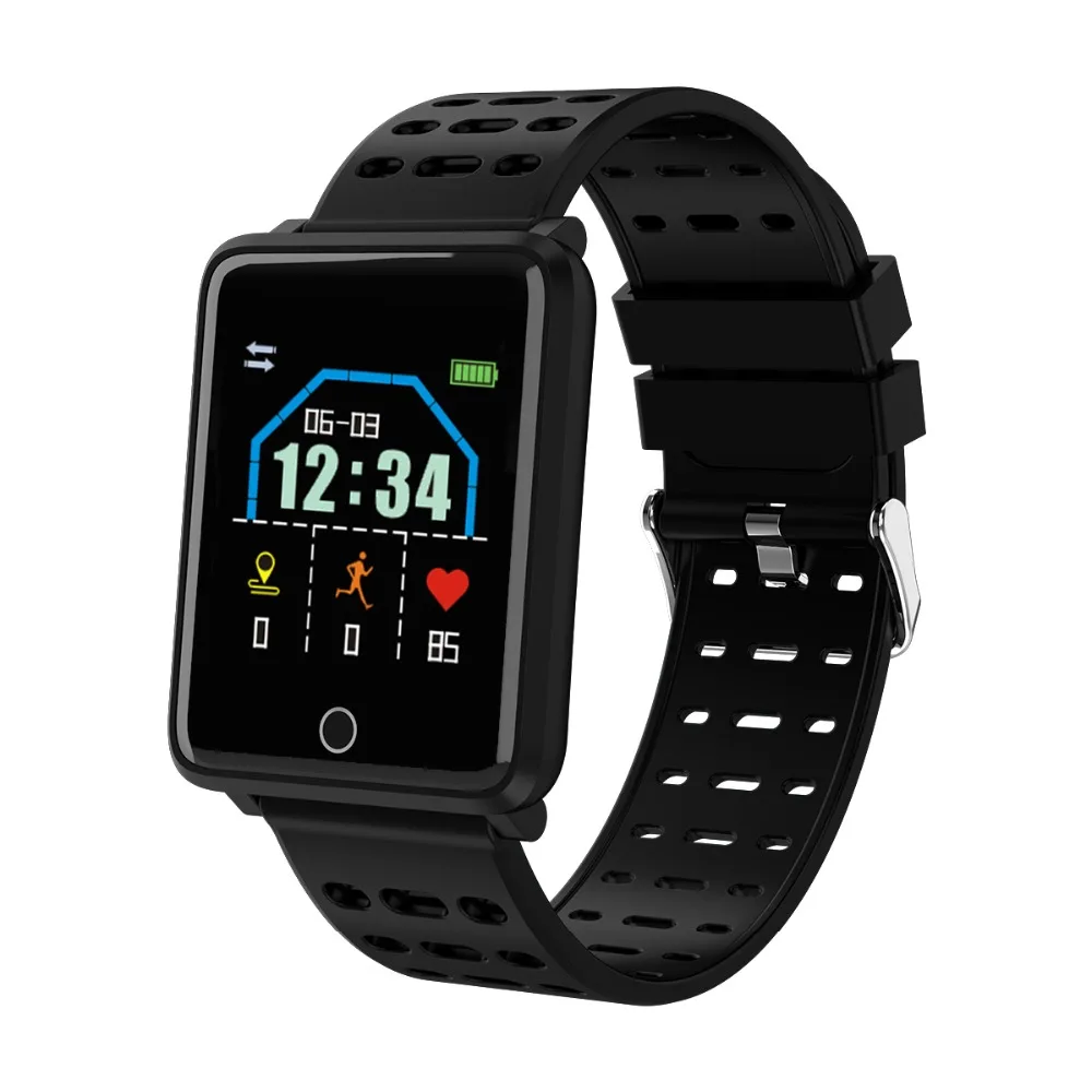 

Смарт-браслет Stepfly F3 1.44 цветной экран пульсометр кровяное давление кислород наручные часы для телефона android IOS