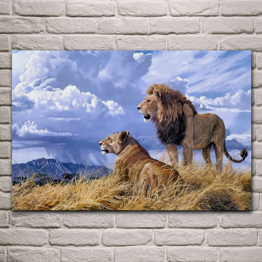 artistic lions lioness animal king artwork predator posters on the wall picture home living room decoration for bedroom KA015
artistic lions lioness animal king artwork predator posters on the wall picture home living room decoration for bedroom KA015