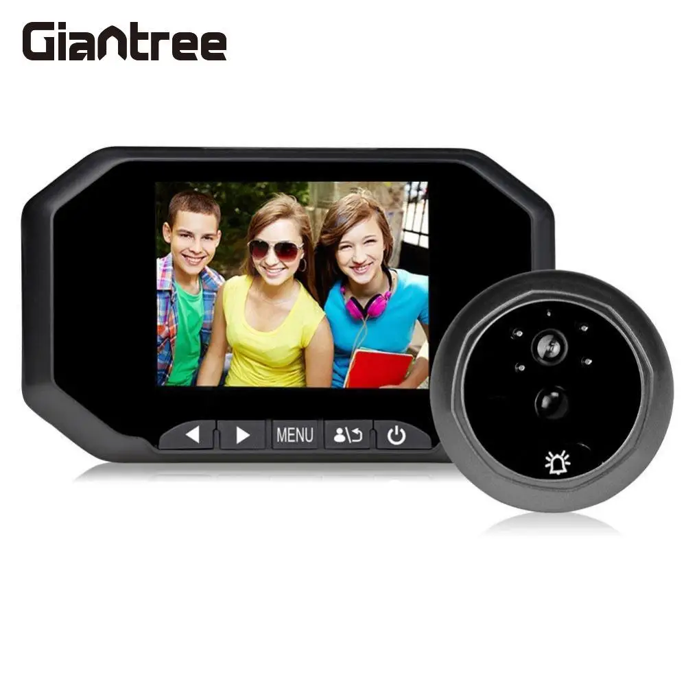 Giantree 3 5 дюймов HD видеодомофон PIR Обнаружение движения дверной звонок с функцией