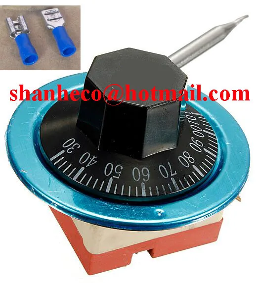 30-110 degree Celsius Adjustable NC Temperature Switch Capillary Thermostat 16A with 2 terminals temperature rotary switch
30-110 degree Celsius Adjustable NC Temperature Switch Capillary Thermostat 16A with 2 terminals temperature rotary switch