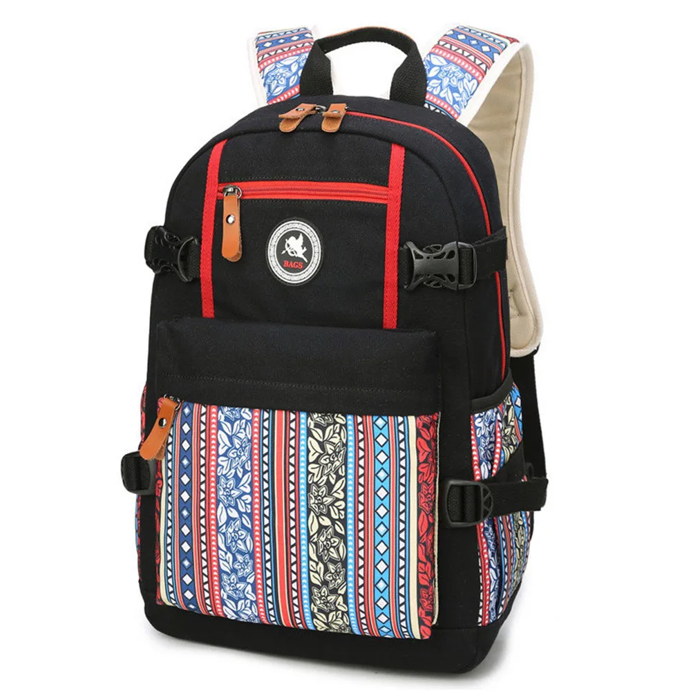 Women Floral Printing Backpack Canvas Backpacks for Teenage Girls School Bag Backpack Big Travel mochila escolar
Women Floral Printing Backpack Canvas Backpacks for Teenage Girls School Bag Backpack Big Travel mochila escolar