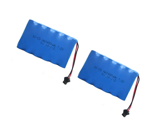2pack 7.2v battery 1400mah ni-cd 7.2v AA battery nicd batteries pack ni cd rechargeable for RC boat model car electric toys tank
2pack 7.2v battery 1400mah ni-cd 7.2v AA battery nicd batteries pack ni cd rechargeable for RC boat model car electric toys tank
