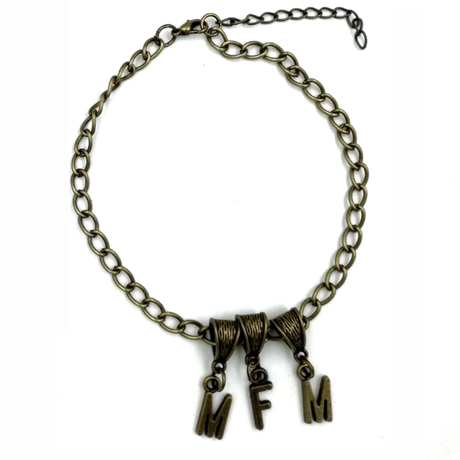 set jewelry MFM sexy anklet slave swinger lifestyle necklace bracelet CUCKOLD FEMALE MALE AL007
set jewelry MFM sexy anklet slave swinger lifestyle necklace bracelet CUCKOLD FEMALE MALE AL007