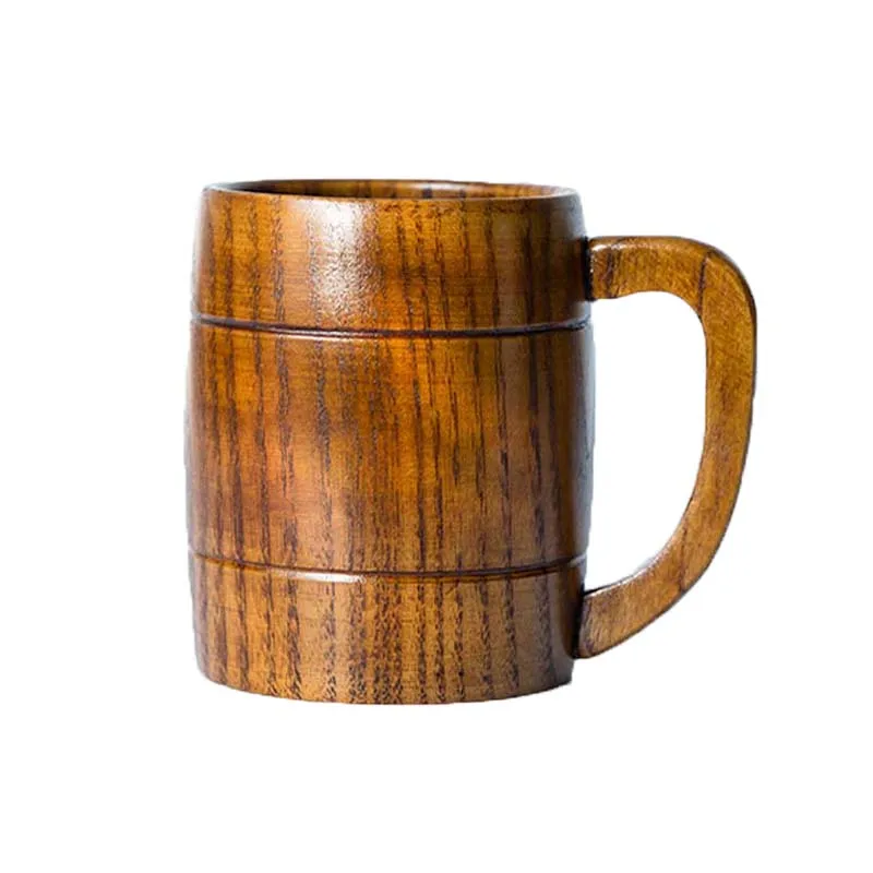 240ml Natural Jujube Wooden Cup Primitive Handmade Chinese Style Beer Wine Milk Tea Cups with Handle Wooden Kitchen Accessories
240ml Natural Jujube Wooden Cup Primitive Handmade Chinese Style Beer Wine Milk Tea Cups with Handle Wooden Kitchen Accessories