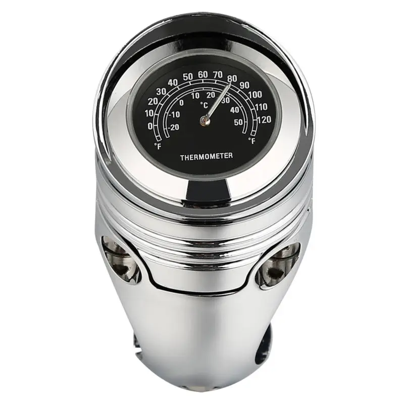 1 1/4" Handlebar Thermometer Temperature Gauge Chrome For Cruiser Custom Chopper
1 1/4" Handlebar Thermometer Temperature Gauge Chrome For Cruiser Custom Chopper