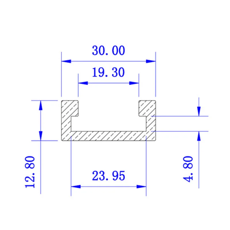 600mm/24 Inch T-Slot T-Track Hold Channel Miter Track Wood Working Alloy Tool Portable Non-toxic
600mm/24 Inch T-Slot T-Track Hold Channel Miter Track Wood Working Alloy Tool Portable Non-toxic