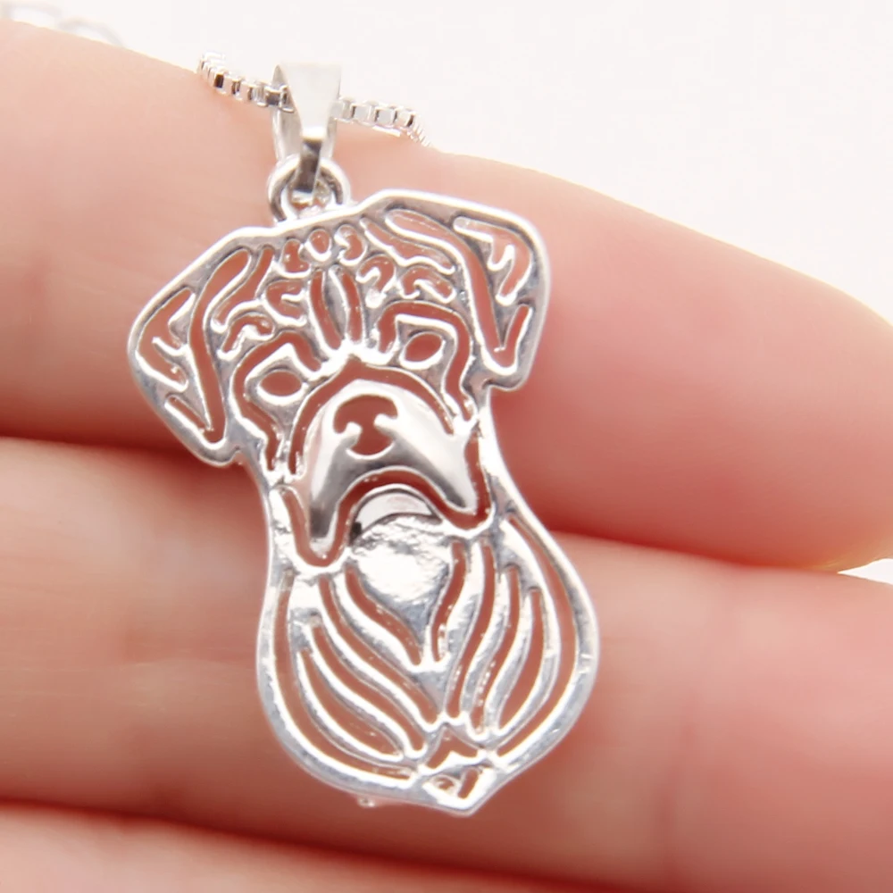 1pcs Boxer Necklace 3D Cut Out Puppy Dog Lover Pendant Memorial Necklaces & Pendants Christmas Gift 2022 Lead Free
1pcs Boxer Necklace 3D Cut Out Puppy Dog Lover Pendant Memorial Necklaces & Pendants Christmas Gift 2022 Lead Free