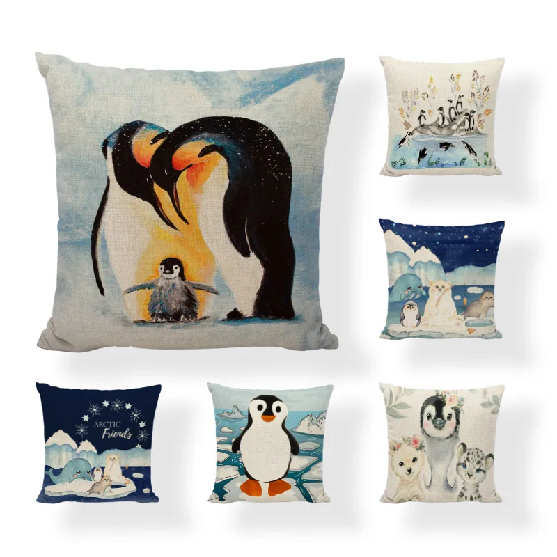 New Arrival Colorful Style Penguin Pillow Case Ocean Play Raccoon Sofa Yoga Chair Office Car Decoration Cushion Cover 45*45CM
New Arrival Colorful Style Penguin Pillow Case Ocean Play Raccoon Sofa Yoga Chair Office Car Decoration Cushion Cover 45*45CM