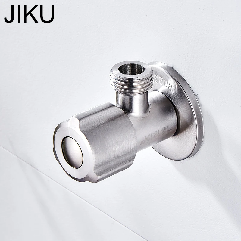 Угловые Клапаны JIKU SUS304 из нержавеющей стали кухонные аксессуары для ванной