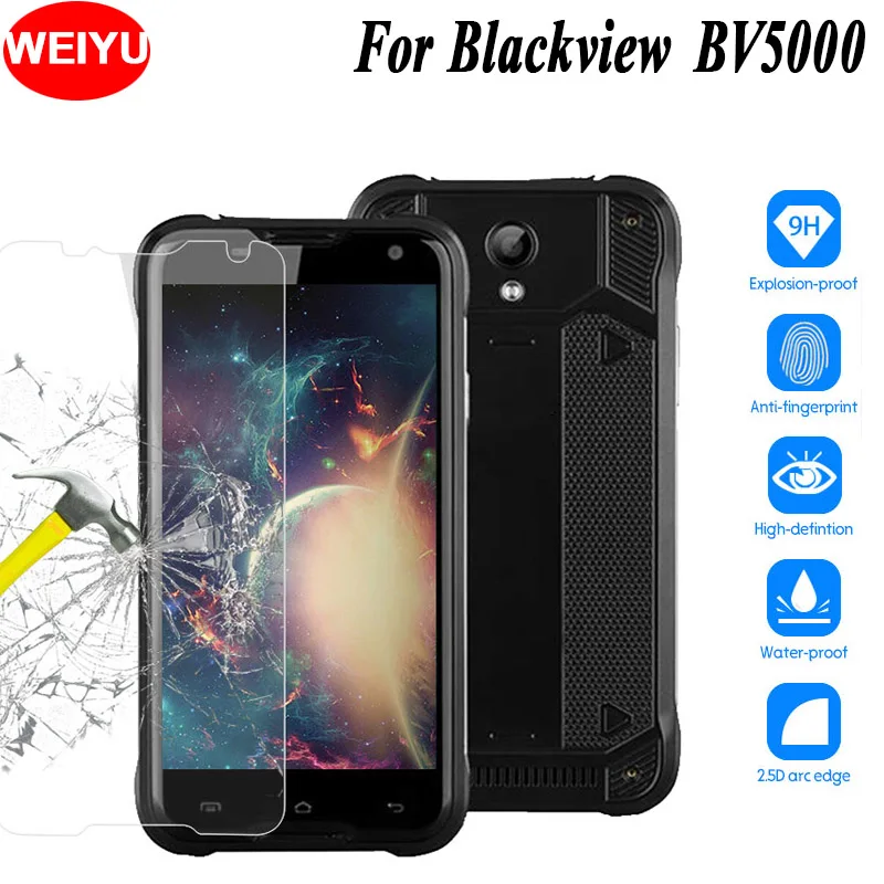 Для Blackview BV5000 Телефон Защитная стеклянная пленка для экрана ультратонкая 5 0
