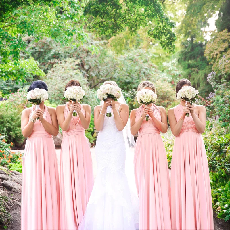 Blush Pink Bridesmaid Dress Multiway Long Dress Infinity Plus Maxi Dress Wrap Dress With One Shoulder Styles
Blush Pink Bridesmaid Dress Multiway Long Dress Infinity Plus Maxi Dress Wrap Dress With One Shoulder Styles