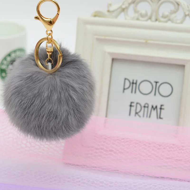 New Fashion Keychain Fur Pom Pom Key Chain Real Rabbit Fur Bulb Bag Car Ornaments Fur Ball Pendant Best Gifts EH664
New Fashion Keychain Fur Pom Pom Key Chain Real Rabbit Fur Bulb Bag Car Ornaments Fur Ball Pendant Best Gifts EH664