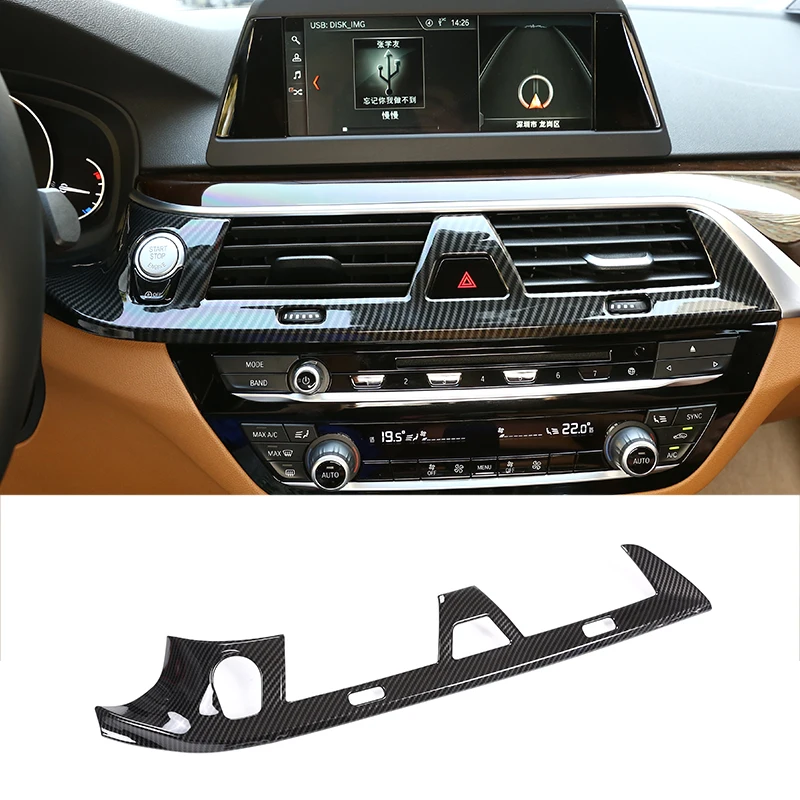 УГЛЕРОДНЫЙ для BMW 5 серии G30 528li 530li 540li 2018 автомобильный хромированный ABS центральный консоль кондиционирования воздуха вентиляционная рамка отделка для LHD
УГЛЕРОДНЫЙ для BMW 5 серии G30 528li 530li 540li 2018 автомобильный хромированный ABS центральный консоль кондиционирования воздуха вентиляционная рамка отделка для LHD