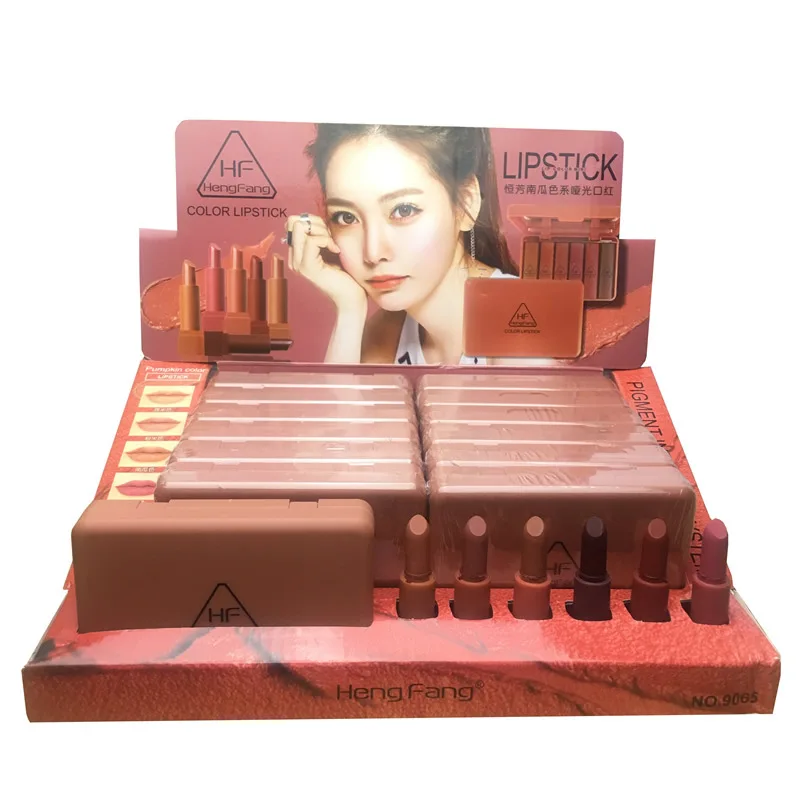 New 6 Color Lipstick Mini 6pcs Suit Sexy Brand Lip Gloss Makeup Lasting Waterproof Moisturizing Nude Lipstick Matte Cosmetics
New 6 Color Lipstick Mini 6pcs Suit Sexy Brand Lip Gloss Makeup Lasting Waterproof Moisturizing Nude Lipstick Matte Cosmetics