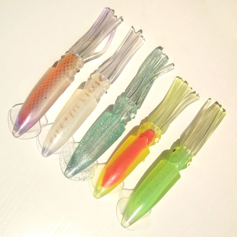 10pcs 18cm/42g Octopus soft fishing lure Game Fishing lure Trolling fishing lure Big Game Marlin Tuna Pakula game fishing lure
10pcs 18cm/42g Octopus soft fishing lure Game Fishing lure Trolling fishing lure Big Game Marlin Tuna Pakula game fishing lure