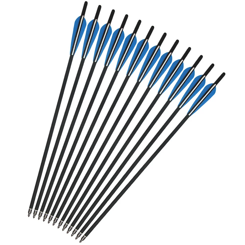 17"/20"/22" Crossbow Bolts 8.8mm Shaft Carbon Arrows for Crossbow Hunting Archery Arrows with Half Moon Nock and Replaceable Tip
17"/20"/22" Crossbow Bolts 8.8mm Shaft Carbon Arrows for Crossbow Hunting Archery Arrows with Half Moon Nock and Replaceable Tip