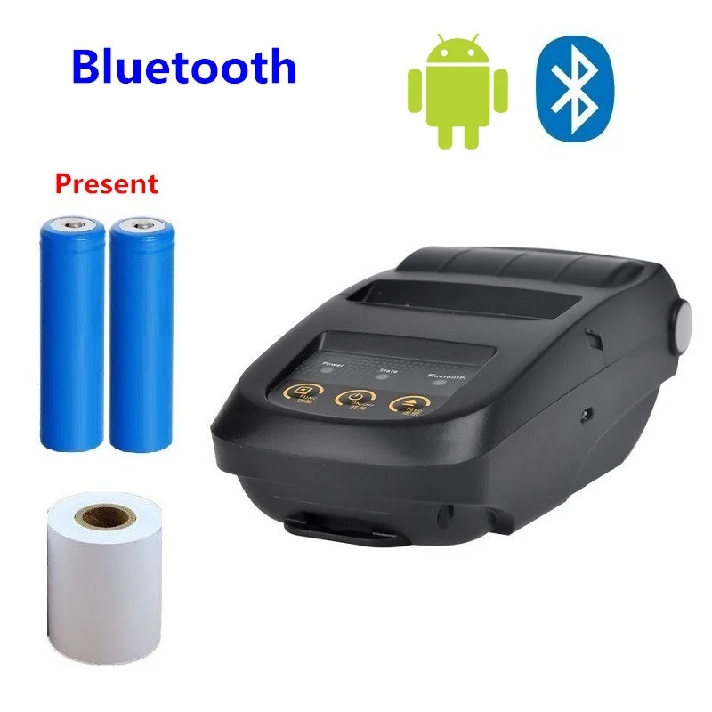 Thermal Printer Bluetooth + USB Interface Portable Mobile Mini Receipt Ticket label Printer Support Apple Windows
Thermal Printer Bluetooth + USB Interface Portable Mobile Mini Receipt Ticket label Printer Support Apple Windows