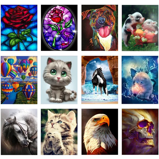 5D diamond embroidery animal cross stitch DIY diamond painting flower diamond mosaic rhinestone home decoration
5D diamond embroidery animal cross stitch DIY diamond painting flower diamond mosaic rhinestone home decoration