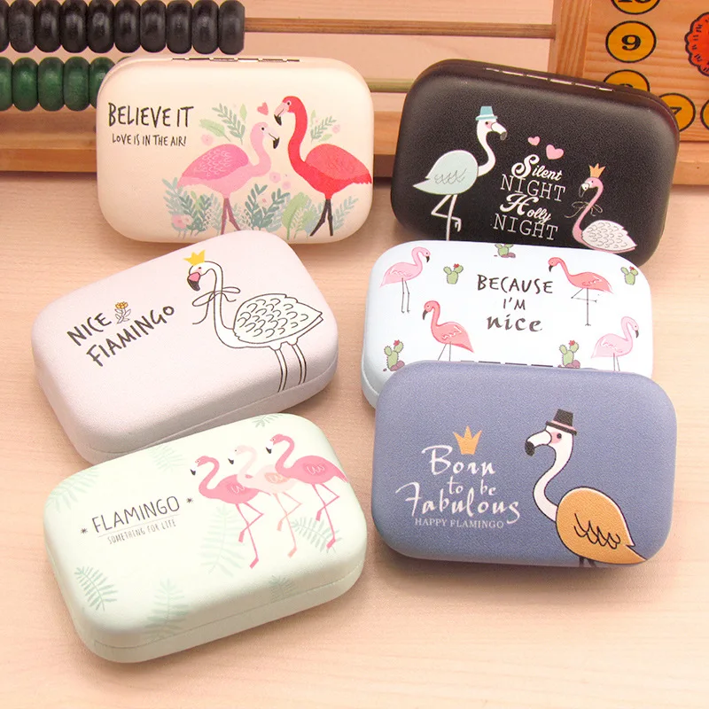 LIUSVENTINA Leather Cute Flamingo Contact Lens Case with Mirror Container for Lens Merry Christmas Gift for Girls Random Type
LIUSVENTINA Leather Cute Flamingo Contact Lens Case with Mirror Container for Lens Merry Christmas Gift for Girls Random Type