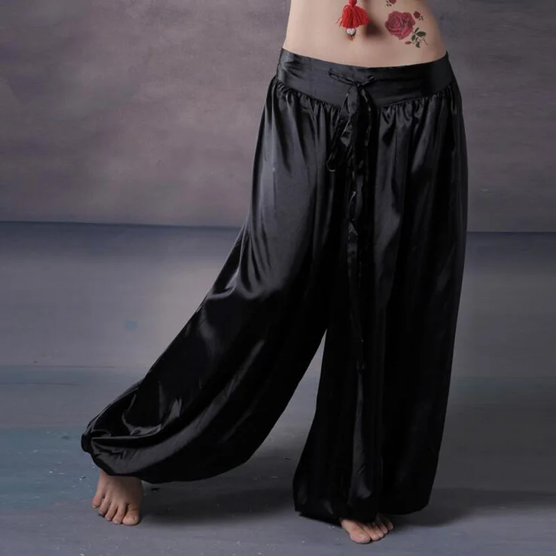 New Men's and Women's Belly Dance Costume training Pants Sexy satin egypt Tribal Dancing Harem Pants 8 colors
New Men's and Women's Belly Dance Costume training Pants Sexy satin egypt Tribal Dancing Harem Pants 8 colors