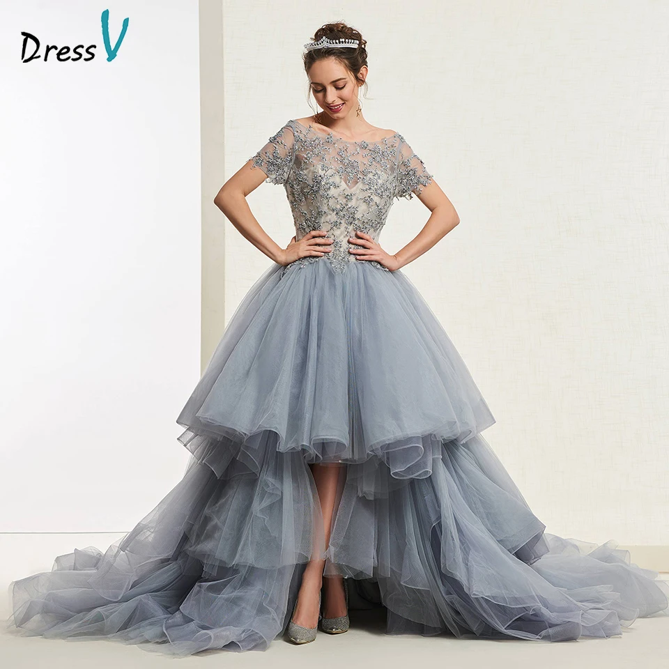 Dressv Dark Gray Beading Ball Gown Short Sleeves Quinceanera Dress Lace Up Princess Sweet 16 Dress Vestidos De Debutante 15 Anos
Dressv Dark Gray Beading Ball Gown Short Sleeves Quinceanera Dress Lace Up Princess Sweet 16 Dress Vestidos De Debutante 15 Anos