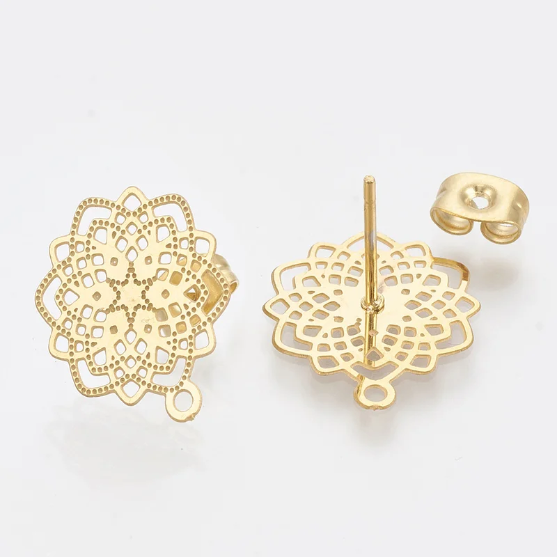 10pcs/lot Stainless steel Geometric Openwork flower Bohemia Earring Base Connectors Linkers For DIY Earrings Jewelry Accessories
10pcs/lot Stainless steel Geometric Openwork flower Bohemia Earring Base Connectors Linkers For DIY Earrings Jewelry Accessories