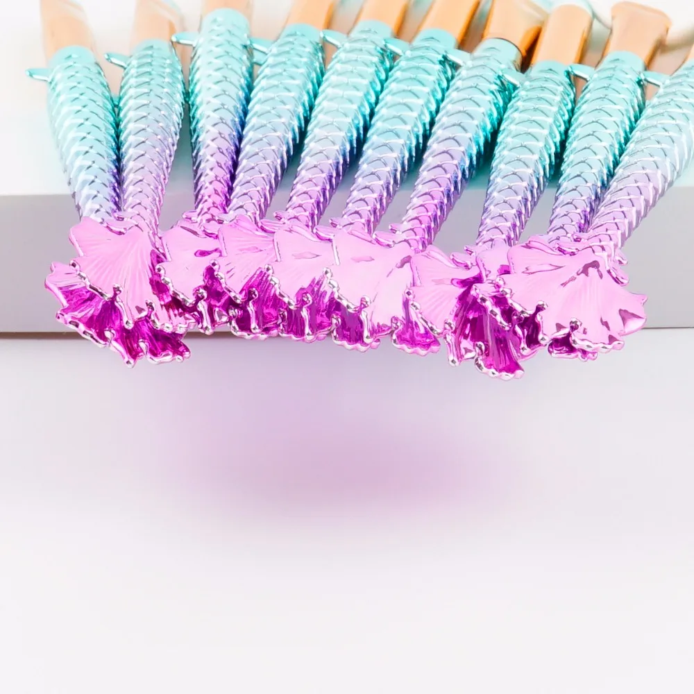 Pro Synthetic Hair Fan Shape Face Powder Eyeshadow Makeup Brushes Kits Tools Blending 10pcs Fish Shape Makeup Brush Sets
Pro Synthetic Hair Fan Shape Face Powder Eyeshadow Makeup Brushes Kits Tools Blending 10pcs Fish Shape Makeup Brush Sets
