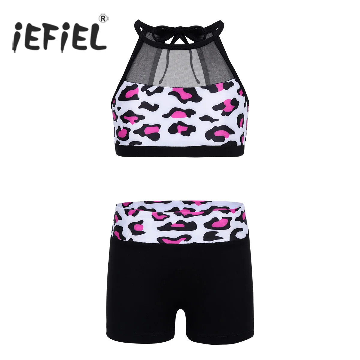 iEFiEL Girls Dancewear Tankini Outfit Costumes Ballerina Mesh Splice Top with Bottoms Ballet Dancing Gymnastics Leotard for Kids
iEFiEL Girls Dancewear Tankini Outfit Costumes Ballerina Mesh Splice Top with Bottoms Ballet Dancing Gymnastics Leotard for Kids