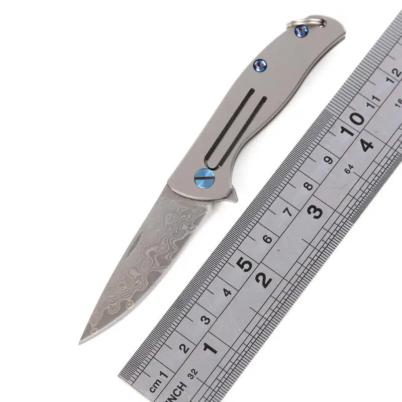 High quality bearing TC4 Titanium handle D2 blade knife hunting camping outdoor self-defense tactical army Survival EDC knife
High quality bearing TC4 Titanium handle D2 blade knife hunting camping outdoor self-defense tactical army Survival EDC knife