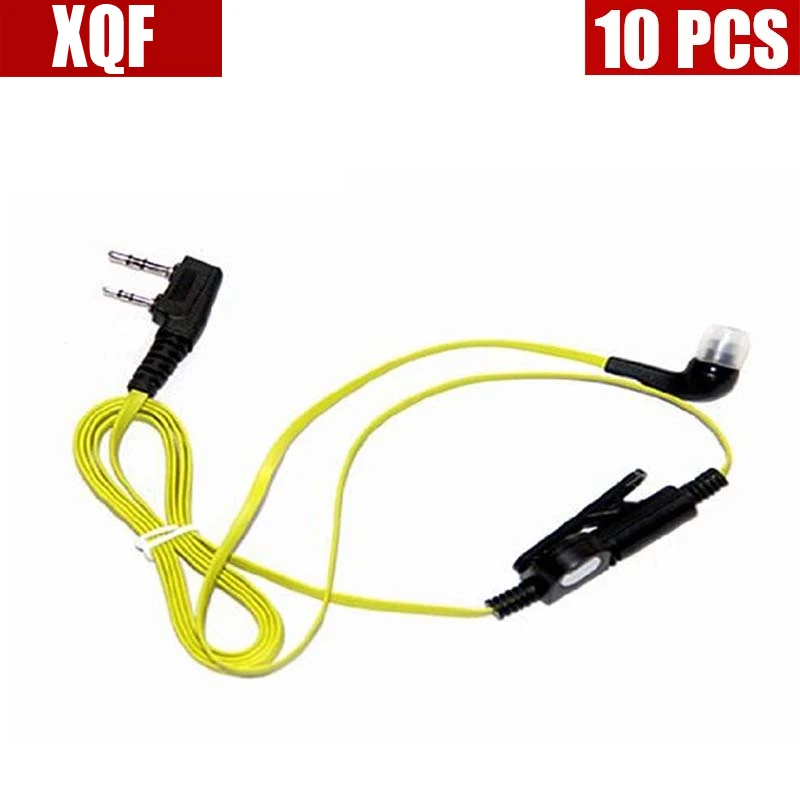 XQF 10 шт. плоские широкие желтые наушники гарнитура для Kenwood TK-3107 TK-2207 TK-2107
XQF 10 шт. плоские широкие желтые наушники гарнитура для Kenwood TK-3107 TK-2207 TK-2107