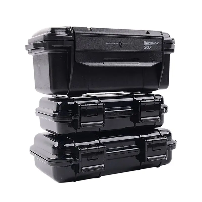 Outdoor Shockproof Sealed Waterproof Safety Case ABS Plastic Tool Box Dry Box Safety Equipment New
Outdoor Shockproof Sealed Waterproof Safety Case ABS Plastic Tool Box Dry Box Safety Equipment New