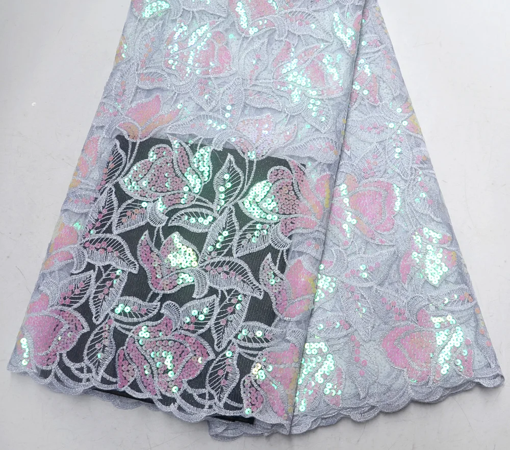 Latest High Quality Nigeria Design Net lace with Sequins Nigeria Wedding french sequins lace Fabrics
Latest High Quality Nigeria Design Net lace with Sequins Nigeria Wedding french sequins lace Fabrics