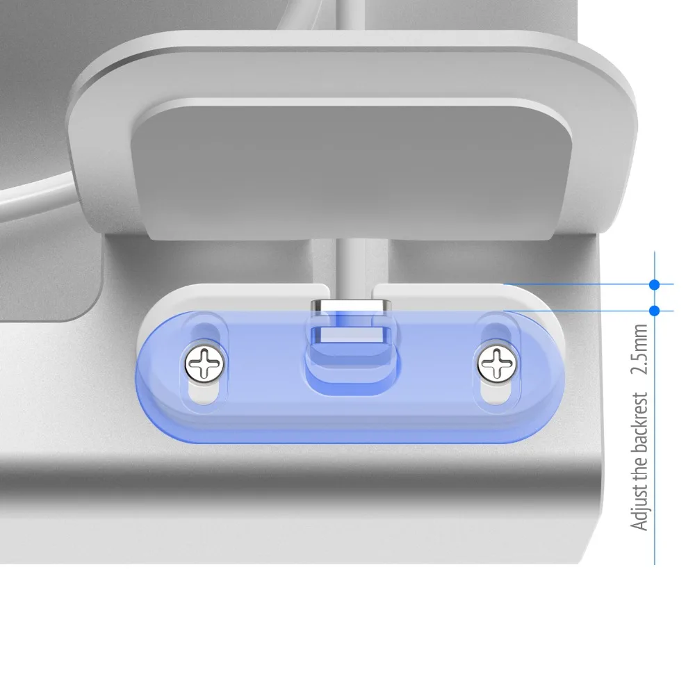 Зарядная док станция 3 в 1 алюминиевая для Iphone X 8 7 6 Apple watch Airpods|Подставки и